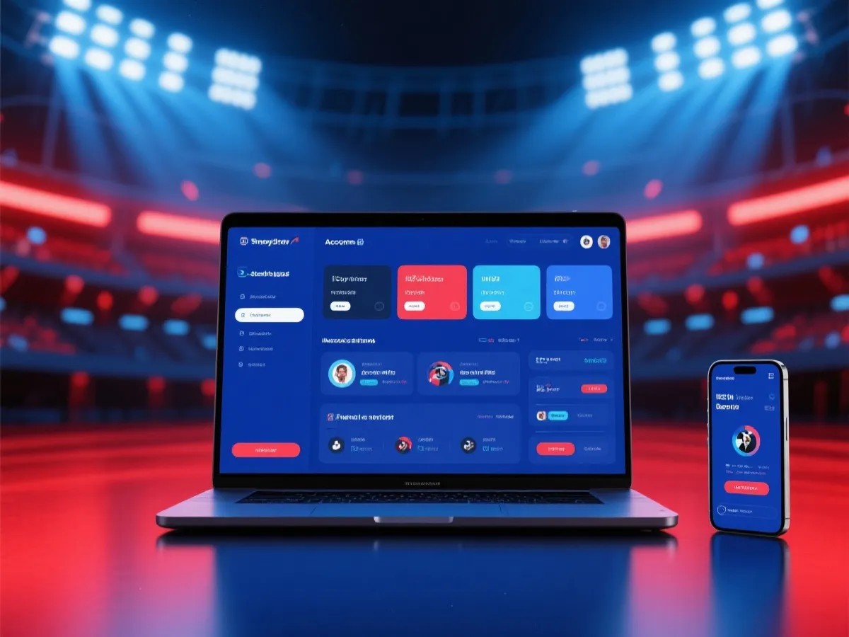 帳戶管理介面示意圖