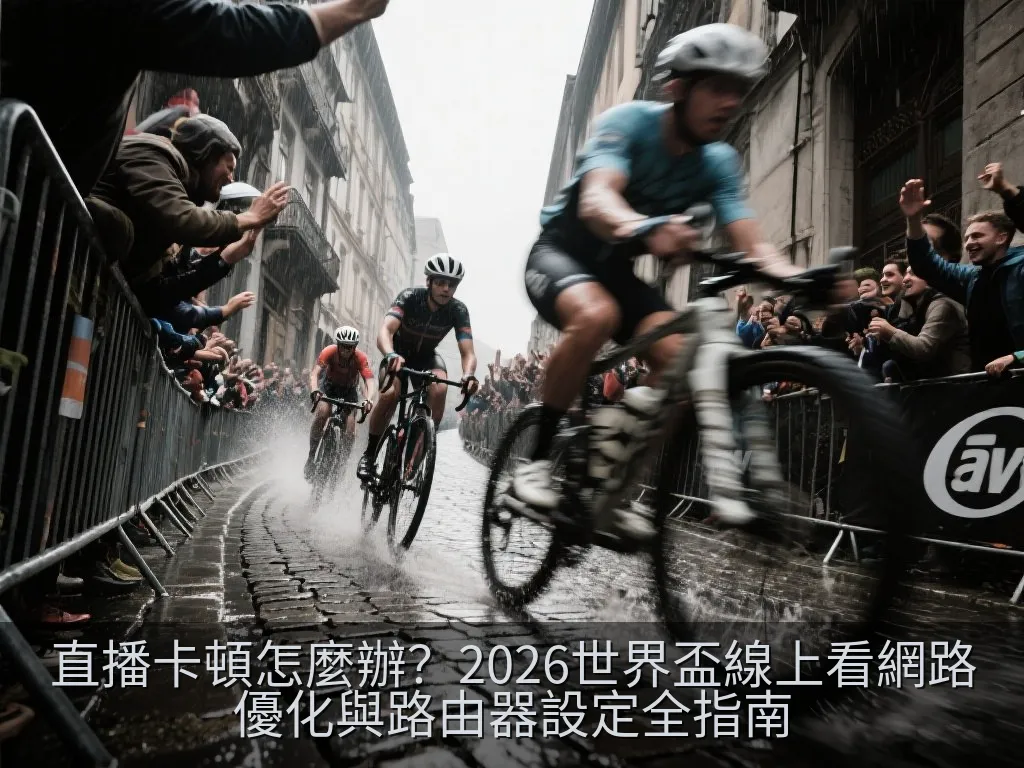 直播卡頓怎麼辦？2026世界盃線上看網路優化與路由器設定全指南